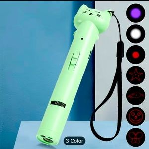 Laser Pointer Interative Cat Toy for Cats to Chase, Rechargeable